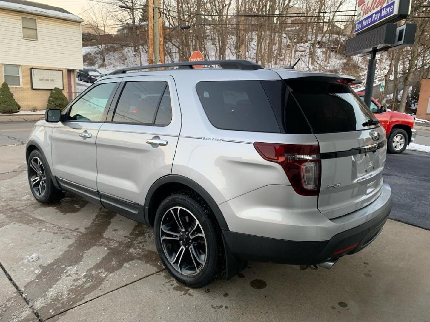 2014 SILVER FORD EXPLORER SPORT (1FM5K8GT0EG) with an 3.5L engine, Automatic transmission, located at 503 First Street, Canonsburg, PA, 15317, (724) 745-0566, 40.266006, -80.178413 - Photo#1