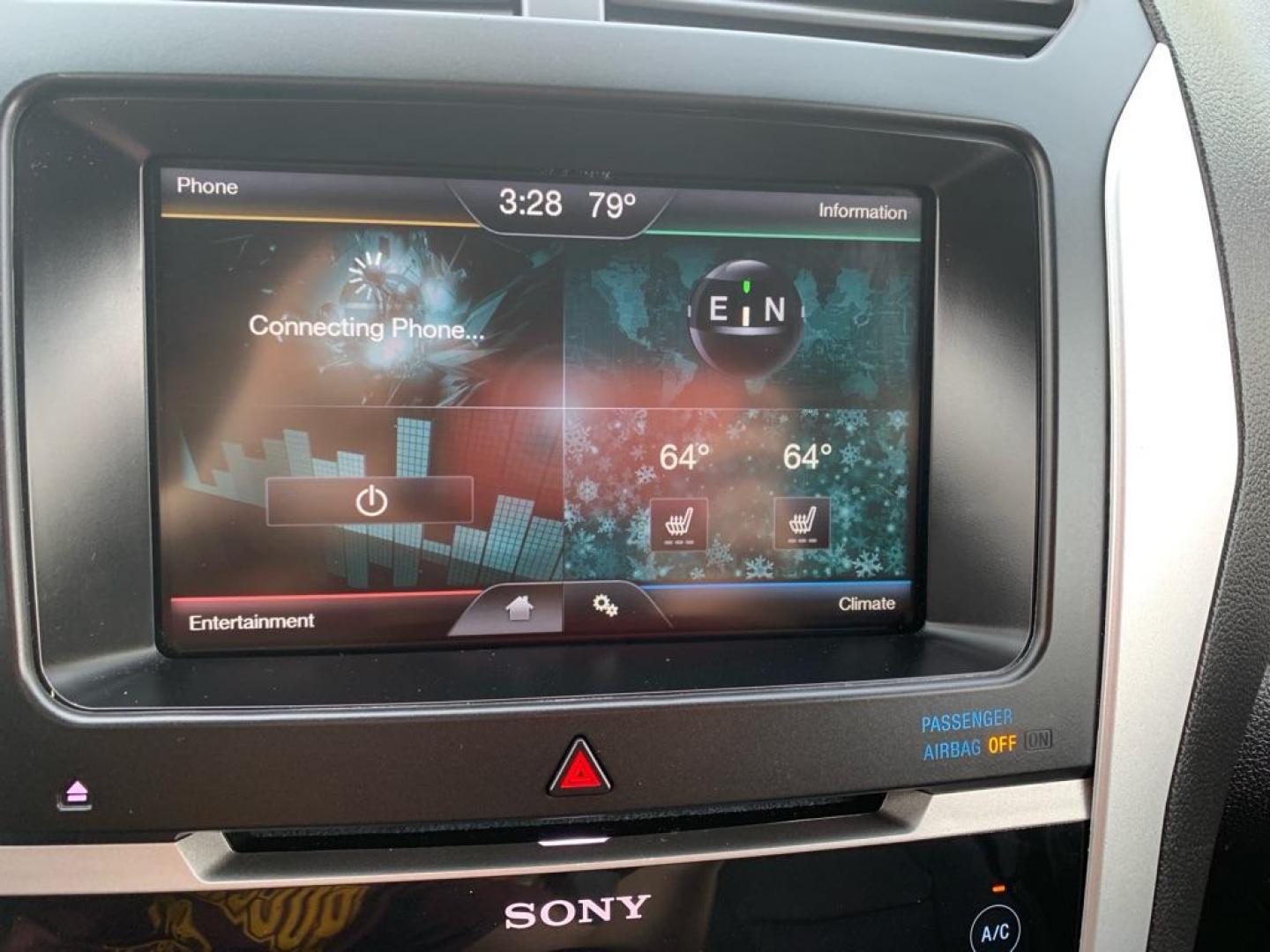 2015 BLACK FORD EXPLORER SPORT (1FM5K8GT1FG) with an 3.5L engine, Automatic transmission, located at 503 First Street, Canonsburg, PA, 15317, (724) 745-0566, 40.266006, -80.178413 - Photo#30