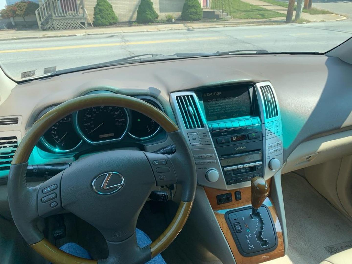 2008 GOLD LEXUS RX 350 (2T2HK31U58C) with an 3.5L engine, Automatic transmission, located at 503 First Street, Canonsburg, PA, 15317, (724) 745-0566, 40.266006, -80.178413 - Photo#24