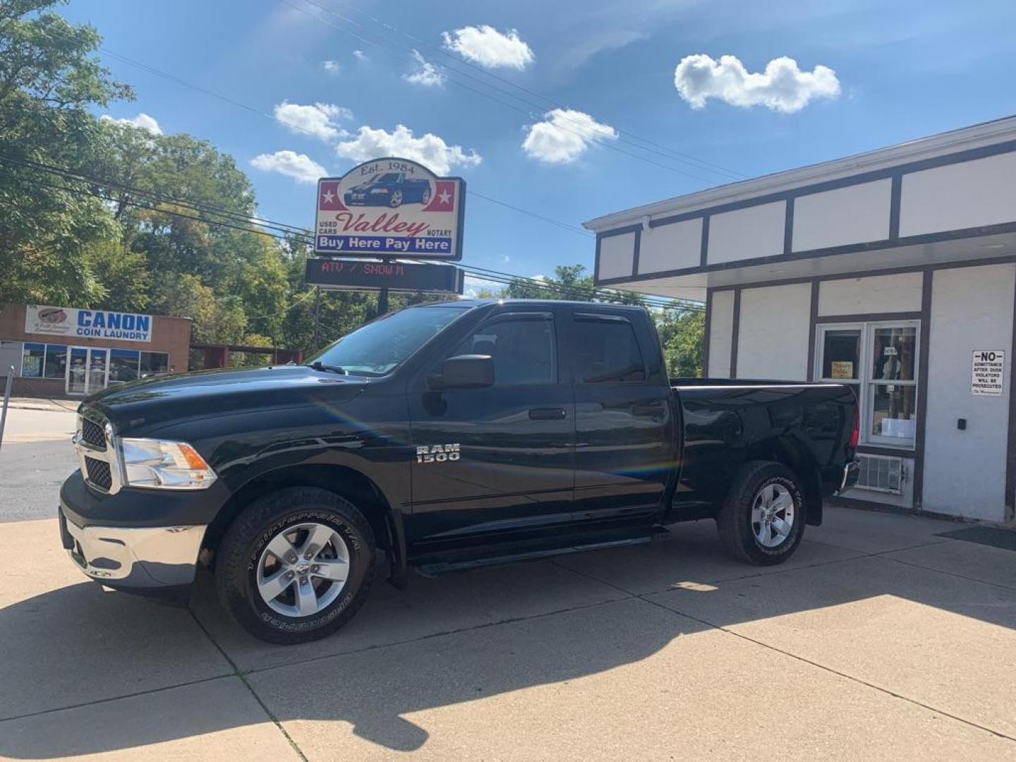 2016 GREEN RAM 1500 TRADESMAN (1C6RR7FG0GS) with an 3.6L engine, Automatic transmission, located at 503 First Street, Canonsburg, PA, 15317, (724) 745-0566, 40.266006, -80.178413 - Photo#0