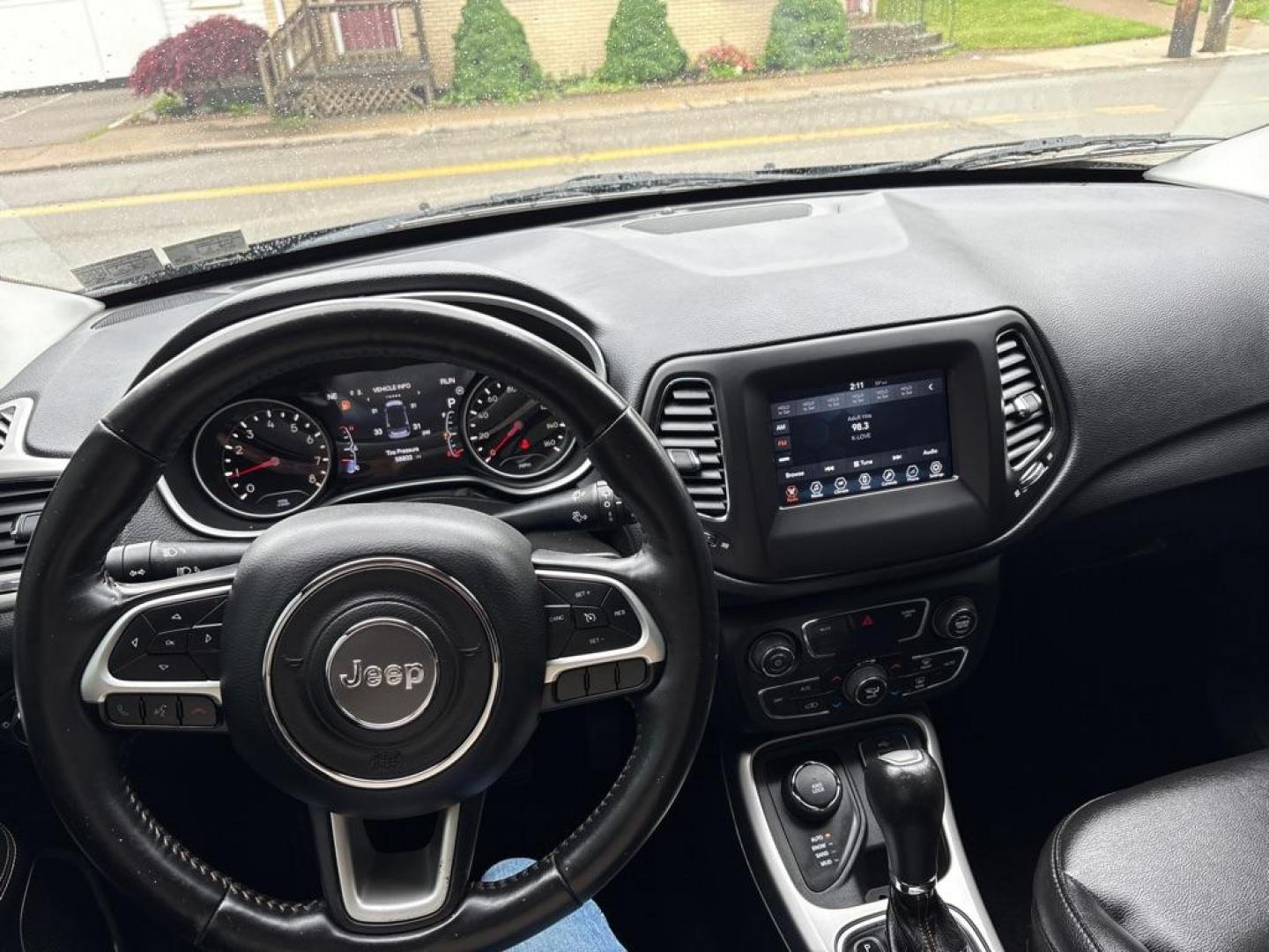 2018 BLACK JEEP COMPASS LATITUDE (3C4NJDBB0JT) with an 2.4L engine, Automatic transmission, located at 503 First Street, Canonsburg, PA, 15317, (724) 745-0566, 40.266006, -80.178413 - Photo#14