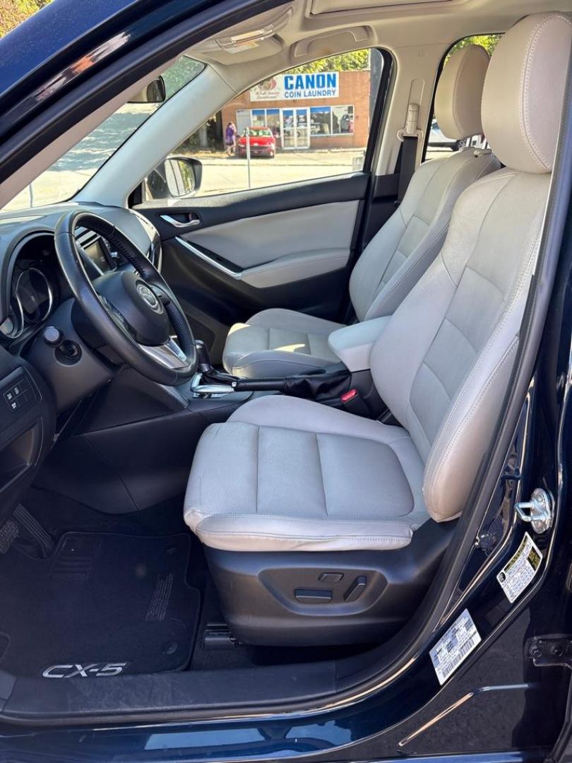 2015 BLUE MAZDA CX-5 GT (JM3KE4DY4F0) with an 2.5L engine, Automatic transmission, located at 503 First Street, Canonsburg, PA, 15317, (724) 745-0566, 40.266006, -80.178413 - Photo#15