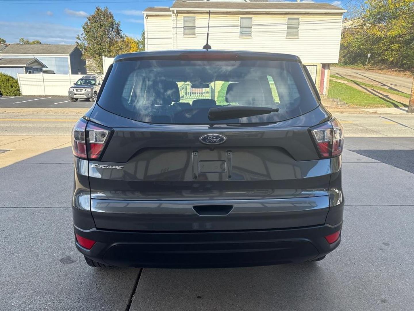 2017 GRAY FORD ESCAPE S (1FMCU0F75HU) with an 2.5L engine, Automatic transmission, located at 503 First Street, Canonsburg, PA, 15317, (724) 745-0566, 40.266006, -80.178413 - Photo#3