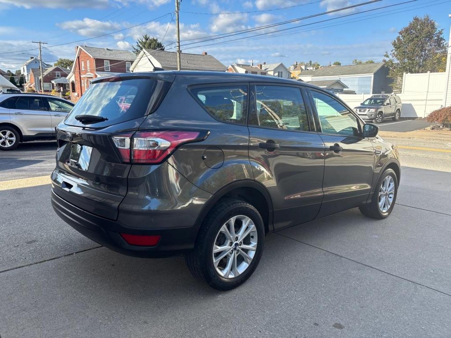 2017 GRAY FORD ESCAPE S (1FMCU0F75HU) with an 2.5L engine, Automatic transmission, located at 503 First Street, Canonsburg, PA, 15317, (724) 745-0566, 40.266006, -80.178413 - Photo#4