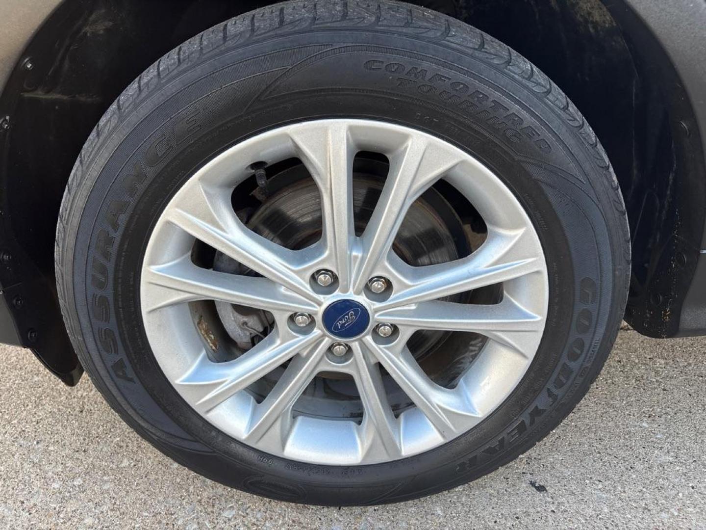 2017 GRAY FORD ESCAPE S (1FMCU0F75HU) with an 2.5L engine, Automatic transmission, located at 503 First Street, Canonsburg, PA, 15317, (724) 745-0566, 40.266006, -80.178413 - Photo#8