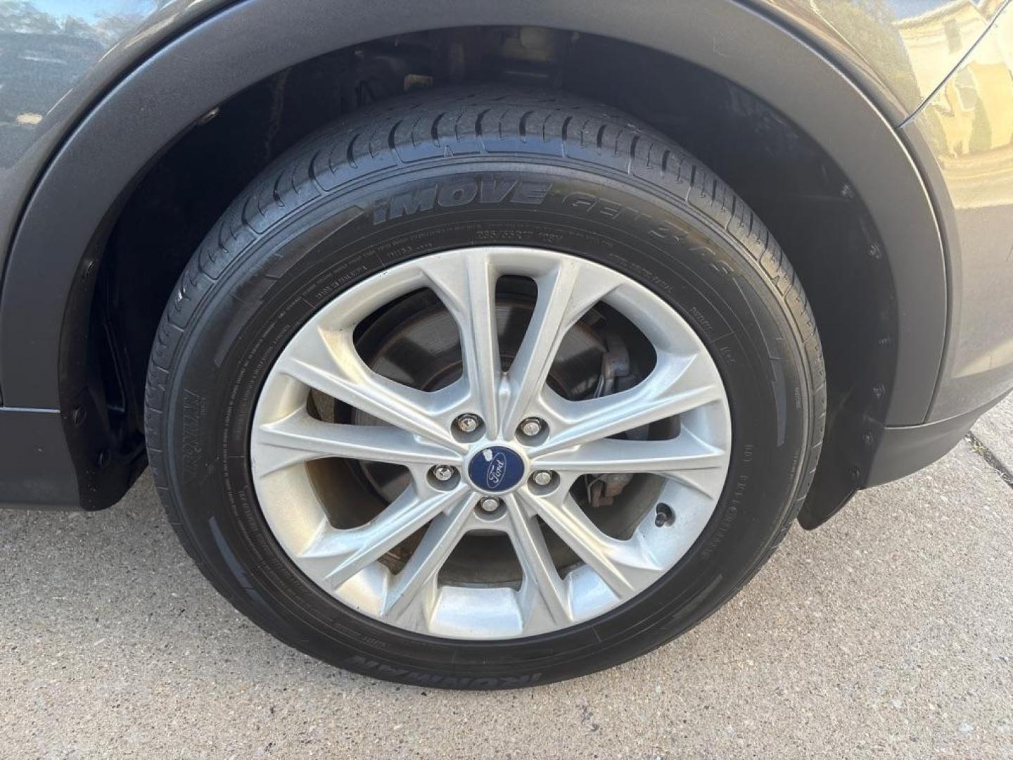 2017 GRAY FORD ESCAPE S (1FMCU0F75HU) with an 2.5L engine, Automatic transmission, located at 503 First Street, Canonsburg, PA, 15317, (724) 745-0566, 40.266006, -80.178413 - Photo#11