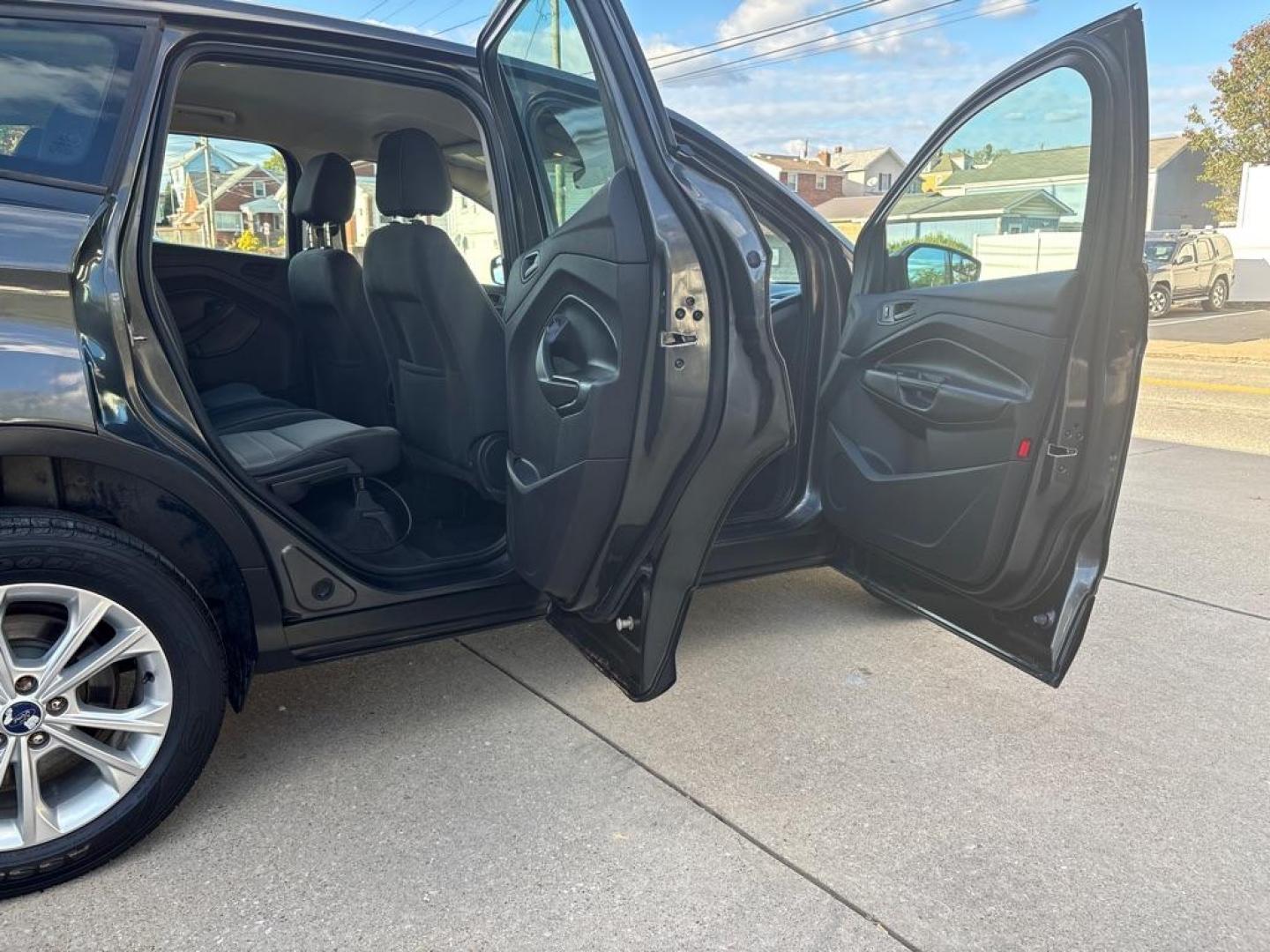 2017 GRAY FORD ESCAPE S (1FMCU0F75HU) with an 2.5L engine, Automatic transmission, located at 503 First Street, Canonsburg, PA, 15317, (724) 745-0566, 40.266006, -80.178413 - Photo#12
