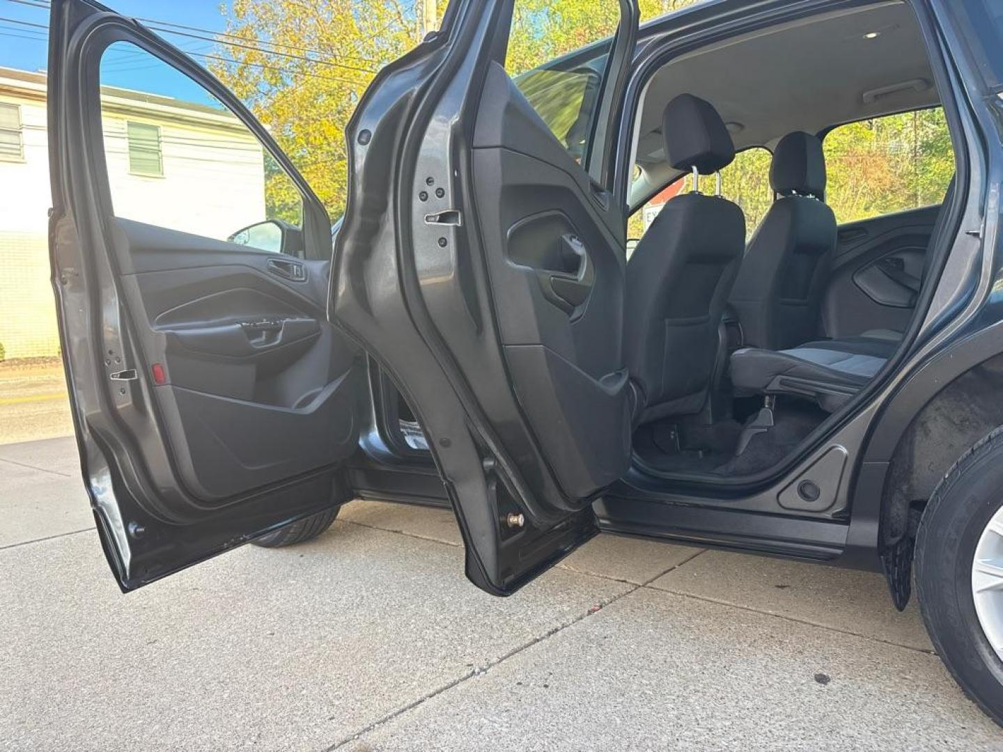 2017 GRAY FORD ESCAPE S (1FMCU0F75HU) with an 2.5L engine, Automatic transmission, located at 503 First Street, Canonsburg, PA, 15317, (724) 745-0566, 40.266006, -80.178413 - Photo#13