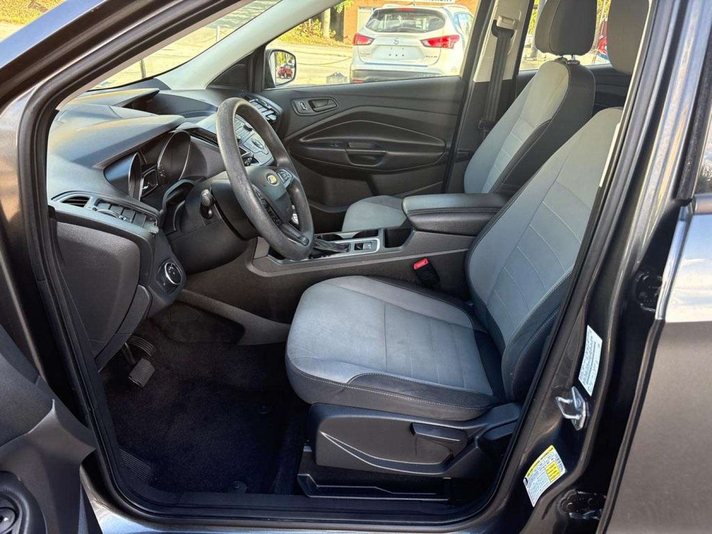 2017 GRAY FORD ESCAPE S (1FMCU0F75HU) with an 2.5L engine, Automatic transmission, located at 503 First Street, Canonsburg, PA, 15317, (724) 745-0566, 40.266006, -80.178413 - Photo#17