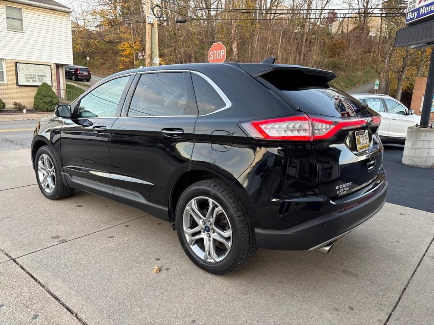 2016 BLACK FORD EDGE TITANIUM (2FMPK4K82GB) with an 3.5L engine, Automatic transmission, located at 503 First Street, Canonsburg, PA, 15317, (724) 745-0566, 40.266006, -80.178413 - Photo#2