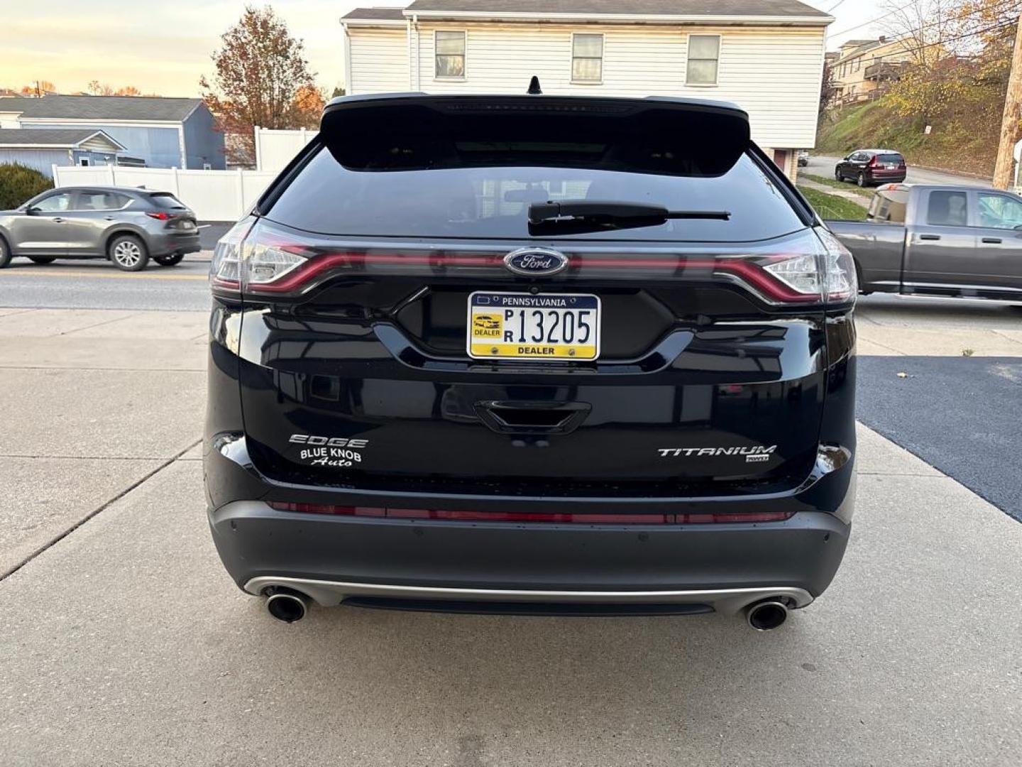 2016 BLACK FORD EDGE TITANIUM (2FMPK4K82GB) with an 3.5L engine, Automatic transmission, located at 503 First Street, Canonsburg, PA, 15317, (724) 745-0566, 40.266006, -80.178413 - Photo#3