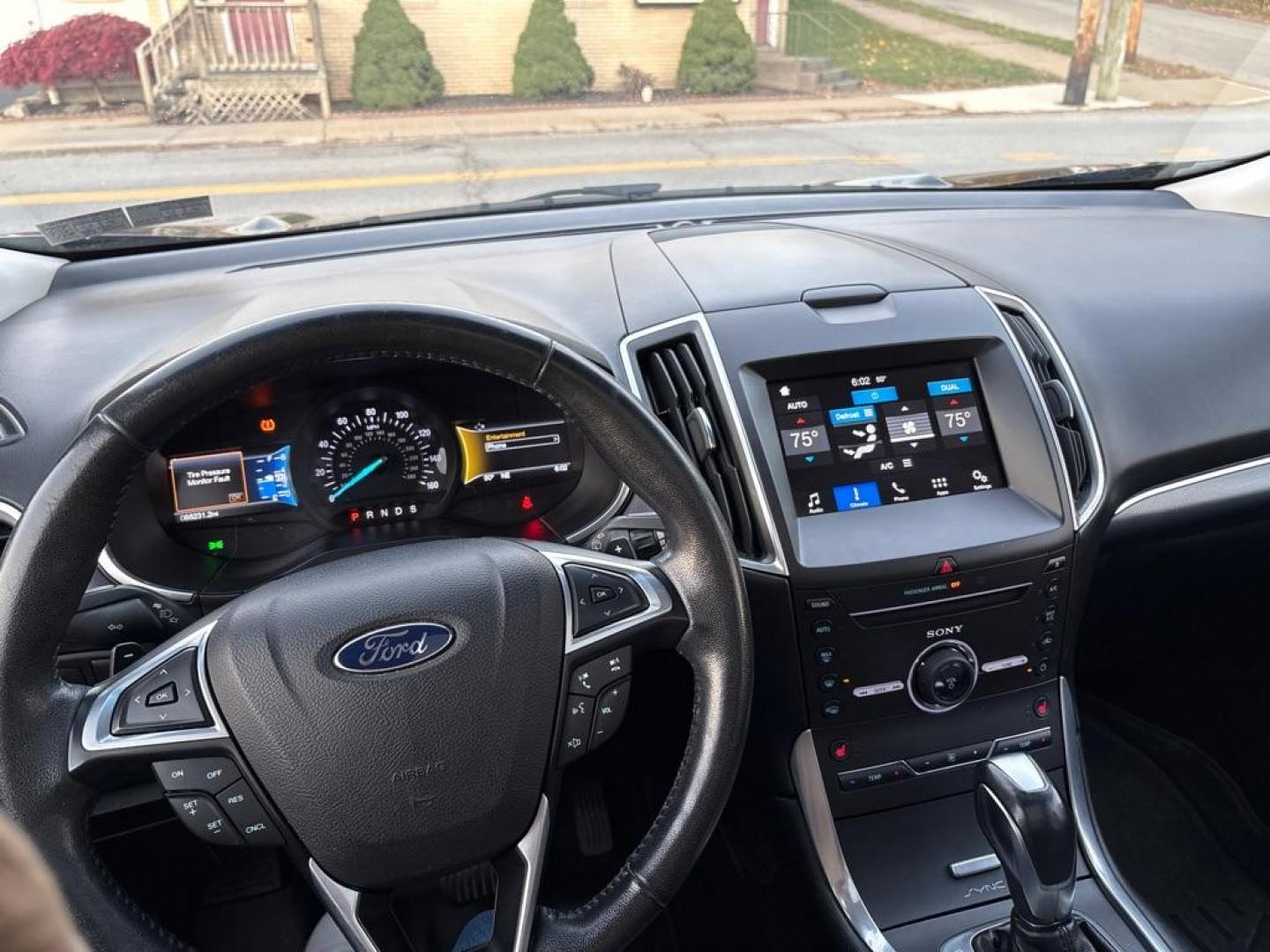 2016 BLACK FORD EDGE TITANIUM (2FMPK4K82GB) with an 3.5L engine, Automatic transmission, located at 503 First Street, Canonsburg, PA, 15317, (724) 745-0566, 40.266006, -80.178413 - Photo#20