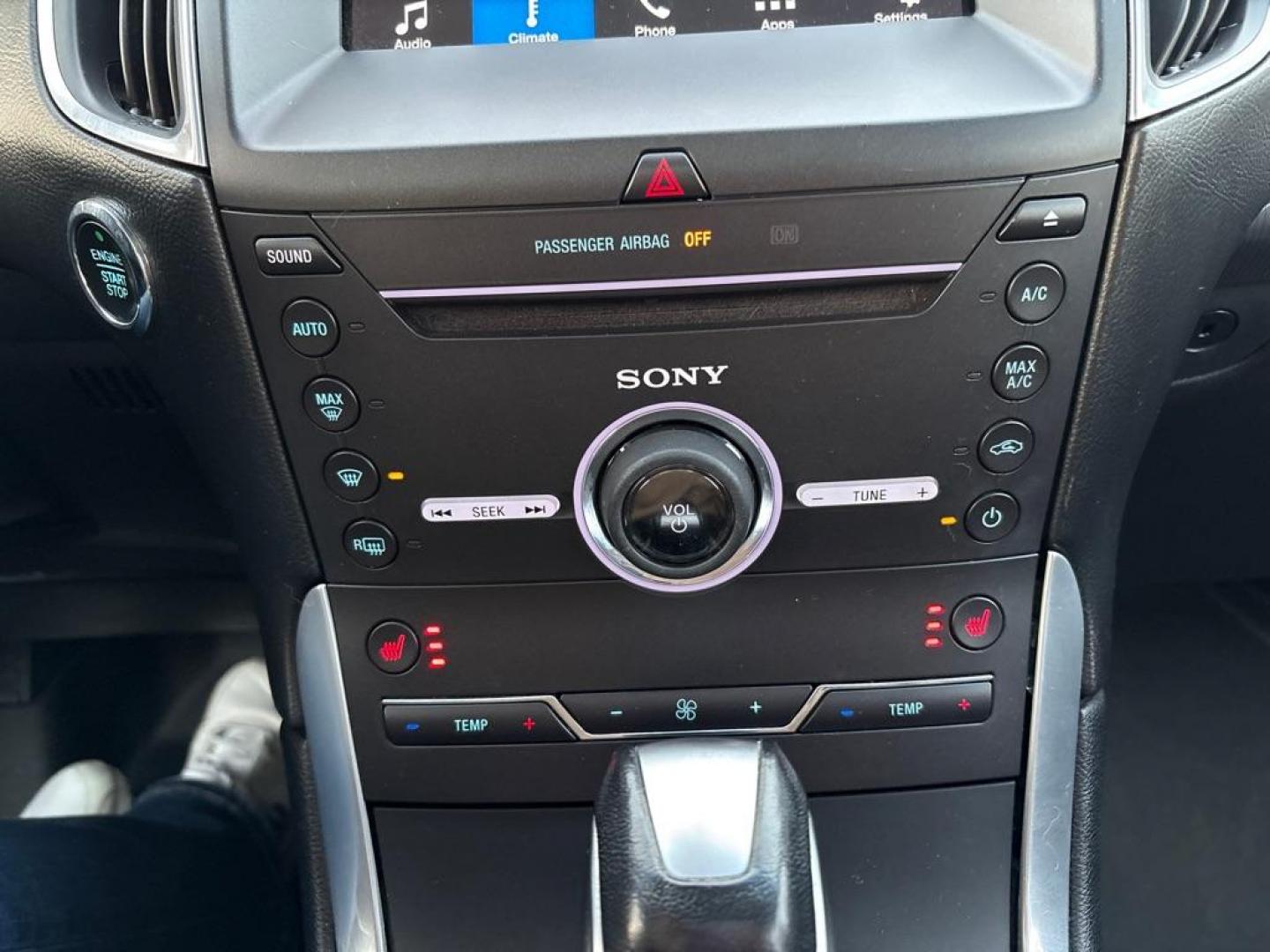 2016 BLACK FORD EDGE TITANIUM (2FMPK4K82GB) with an 3.5L engine, Automatic transmission, located at 503 First Street, Canonsburg, PA, 15317, (724) 745-0566, 40.266006, -80.178413 - Photo#29