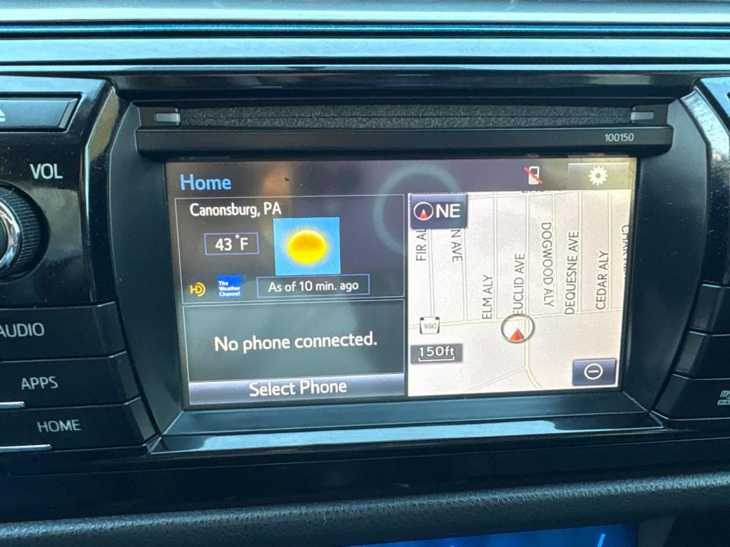 2015 BLUE TOYOTA COROLLA (5YFBURHE8FP) with an 1.8L engine, Automatic transmission, located at 503 First Street, Canonsburg, PA, 15317, (724) 745-0566, 40.266006, -80.178413 - Photo#26