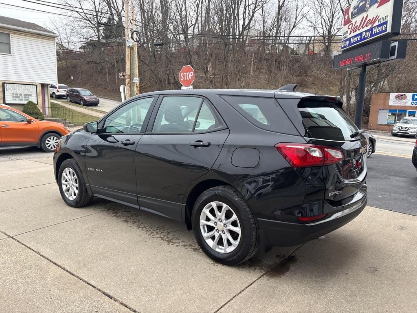 2018 BLACK CHEVROLET EQUINOX LS (3GNAXREV7JL) with an 1.5L engine, Automatic transmission, located at 503 First Street, Canonsburg, PA, 15317, (724) 745-0566, 40.266006, -80.178413 - Photo#2