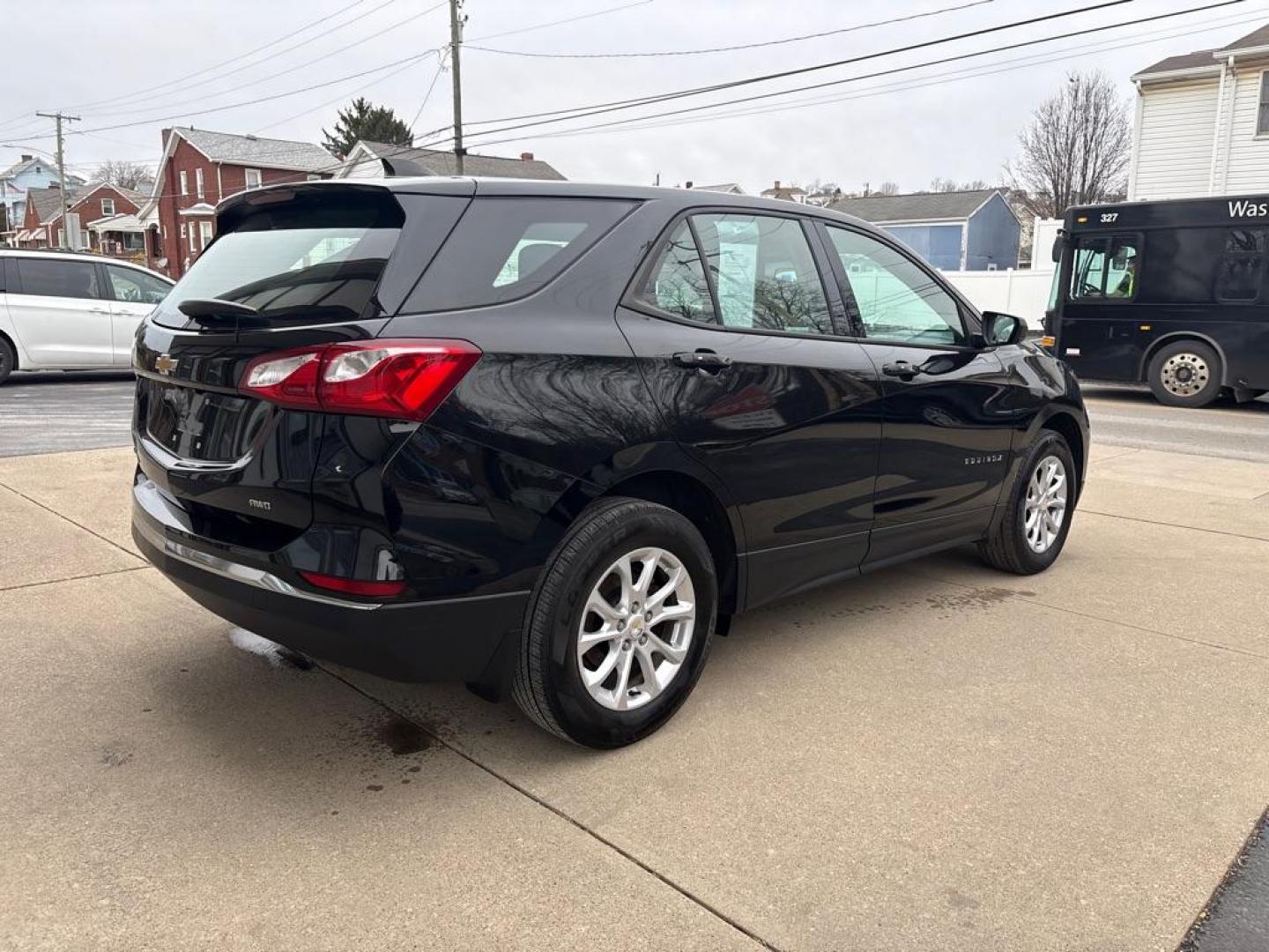 2018 BLACK CHEVROLET EQUINOX LS (3GNAXREV7JL) with an 1.5L engine, Automatic transmission, located at 503 First Street, Canonsburg, PA, 15317, (724) 745-0566, 40.266006, -80.178413 - Photo#4