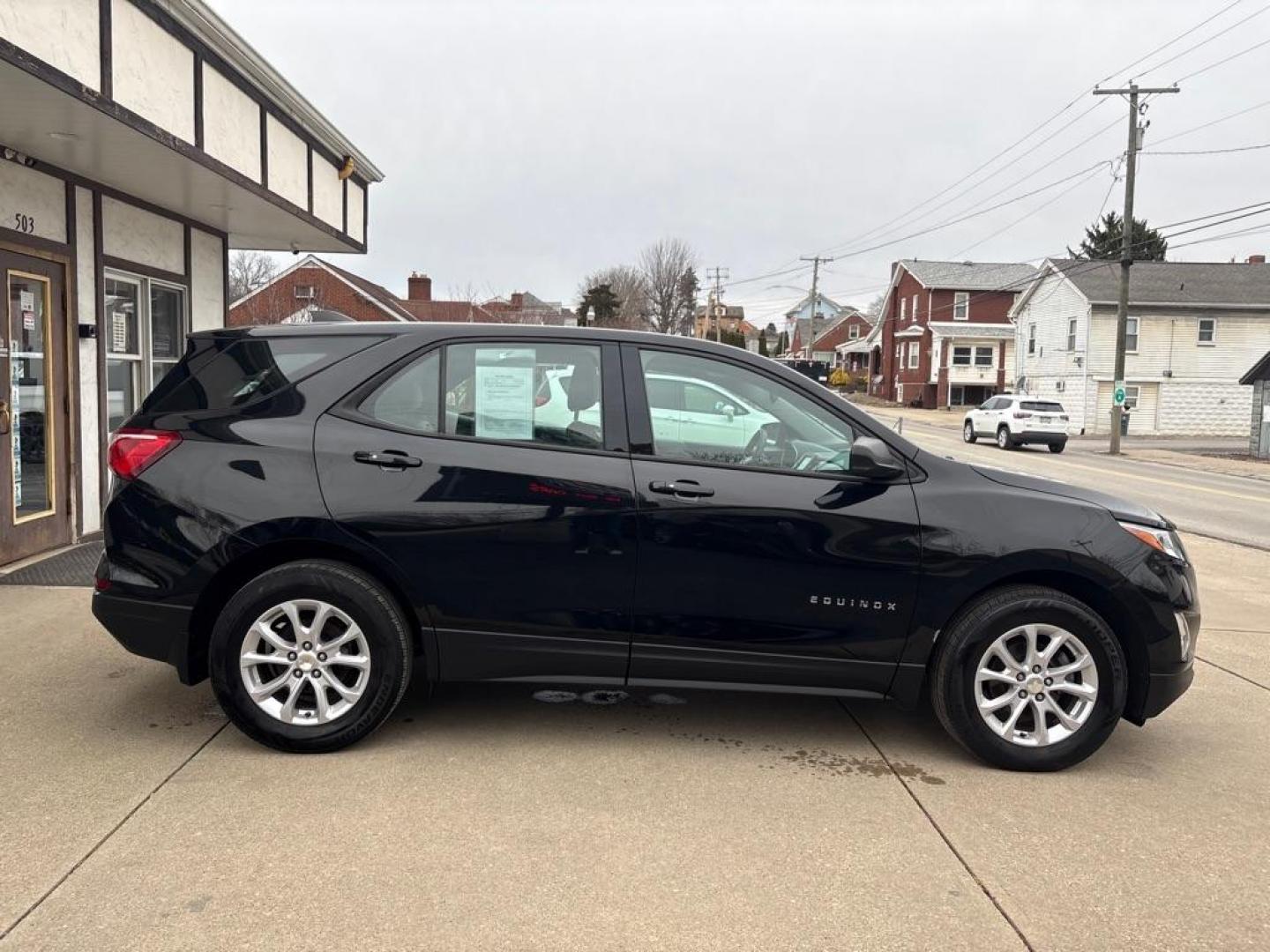 2018 BLACK CHEVROLET EQUINOX LS (3GNAXREV7JL) with an 1.5L engine, Automatic transmission, located at 503 First Street, Canonsburg, PA, 15317, (724) 745-0566, 40.266006, -80.178413 - Photo#5