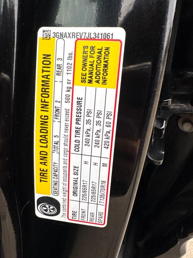 2018 BLACK CHEVROLET EQUINOX LS (3GNAXREV7JL) with an 1.5L engine, Automatic transmission, located at 503 First Street, Canonsburg, PA, 15317, (724) 745-0566, 40.266006, -80.178413 - Photo#18