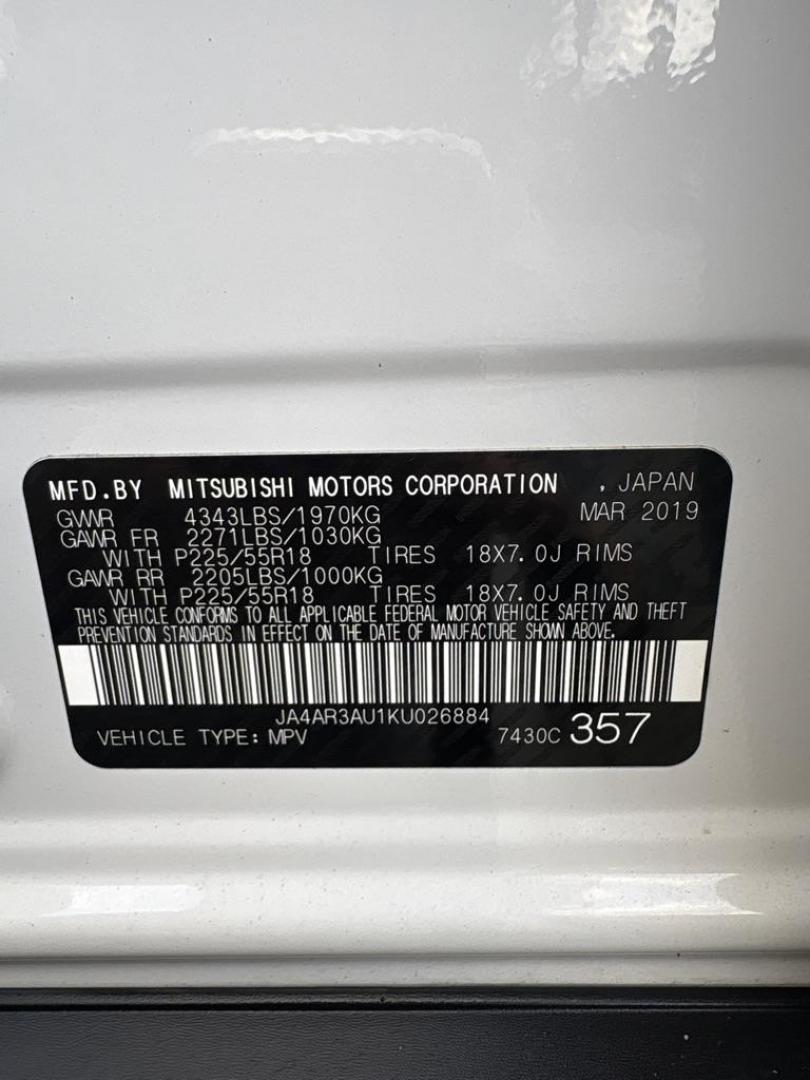 2019 WHITE MITSUBISHI OUTLANDER SPORT ES (JA4AR3AU1KU) with an 2.0L engine, Automatic transmission, located at 503 First Street, Canonsburg, PA, 15317, (724) 745-0566, 40.266006, -80.178413 - Photo#21