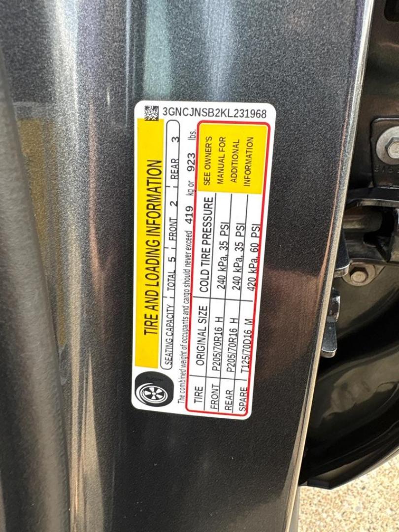 2019 GRAY CHEVROLET TRAX LS (3GNCJNSB2KL) with an 1.4L engine, Automatic transmission, located at 503 First Street, Canonsburg, PA, 15317, (724) 745-0566, 40.266006, -80.178413 - Photo#20
