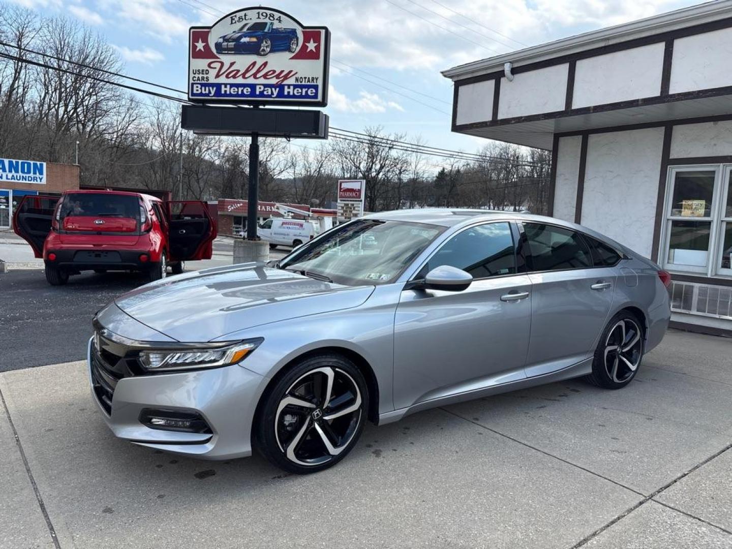 2020 SILVER HONDA ACCORD SPORT (1HGCV1F33LA) with an 1.5L engine, Continuously Variable transmission, located at 503 First Street, Canonsburg, PA, 15317, (724) 745-0566, 40.266006, -80.178413 - Photo#0