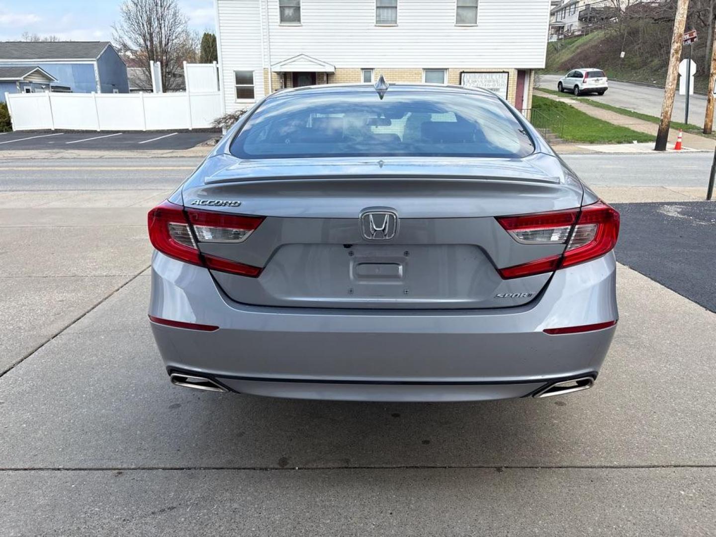 2020 SILVER HONDA ACCORD SPORT (1HGCV1F33LA) with an 1.5L engine, Continuously Variable transmission, located at 503 First Street, Canonsburg, PA, 15317, (724) 745-0566, 40.266006, -80.178413 - Photo#3
