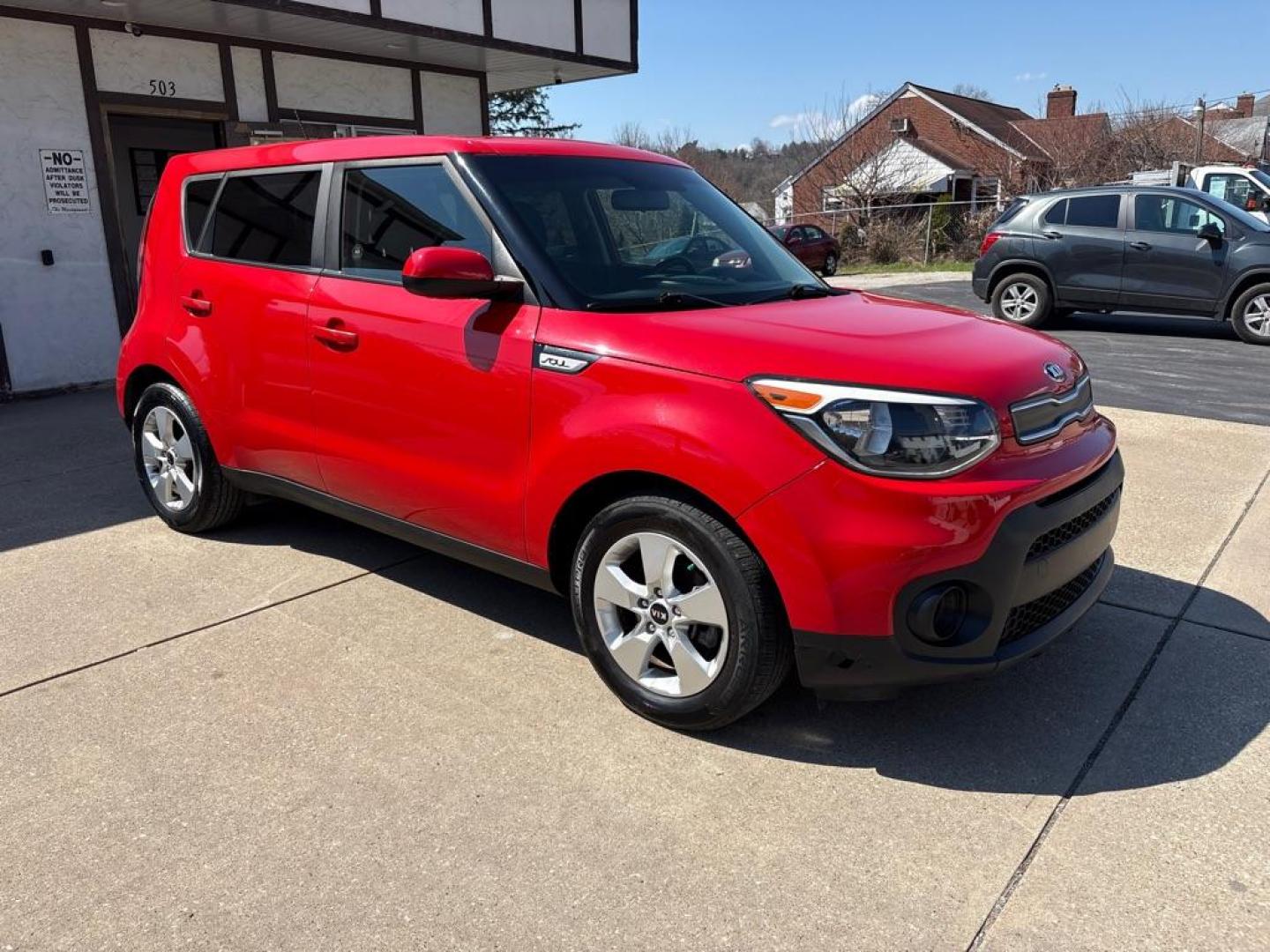 2019 RED KIA SOUL (KNDJN2A26K7) with an 1.6L engine, Automatic transmission, located at 503 First Street, Canonsburg, PA, 15317, (724) 745-0566, 40.266006, -80.178413 - Photo#6