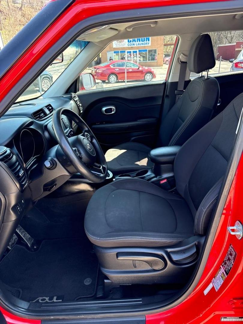 2019 RED KIA SOUL (KNDJN2A26K7) with an 1.6L engine, Automatic transmission, located at 503 First Street, Canonsburg, PA, 15317, (724) 745-0566, 40.266006, -80.178413 - Photo#16