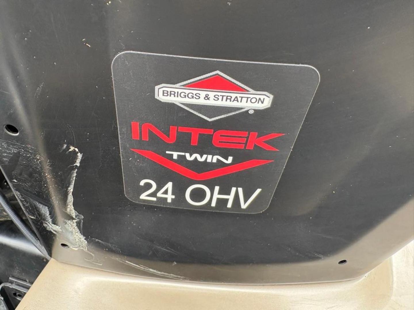 BROWN CRAFTSMAN DSY4500 RIDING TRACTOR (CRAFTSMAN) with an 24HP engine, Automatic transmission, located at 503 First Street, Canonsburg, PA, 15317, (724) 745-0566, 40.266006, -80.178413 - CRAFTSMAN DYS4500 RIDING TRACTOR WITH BAGGER AND SEED SPREADER. INTEK TWIN 24OHV ENGINE. GOOD CONDITION - Photo#6