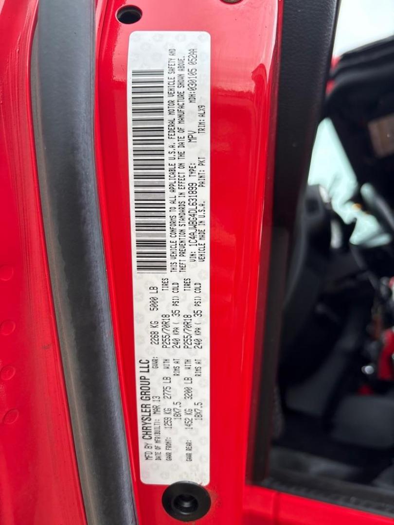 2013 RED JEEP WRANGLER SAHARA (1C4AJWBG4DL) with an 3.6L engine, Automatic transmission, located at 503 First Street, Canonsburg, PA, 15317, (724) 745-0566, 40.266006, -80.178413 - * BRIGHT RED * ONE OWNER * CLEAN CARFAX * LEATHER INTERIOR * AUTOMATIC * 4WD * SAHARA PACKAGE * 3.6L V6 * ONLY 48K MILES If you've been searching for a clean, low-mileage Wrangler, this is the one! Hard to find condition with only 48k miles. Its ready for summer cruising or weekend adven - Photo#17