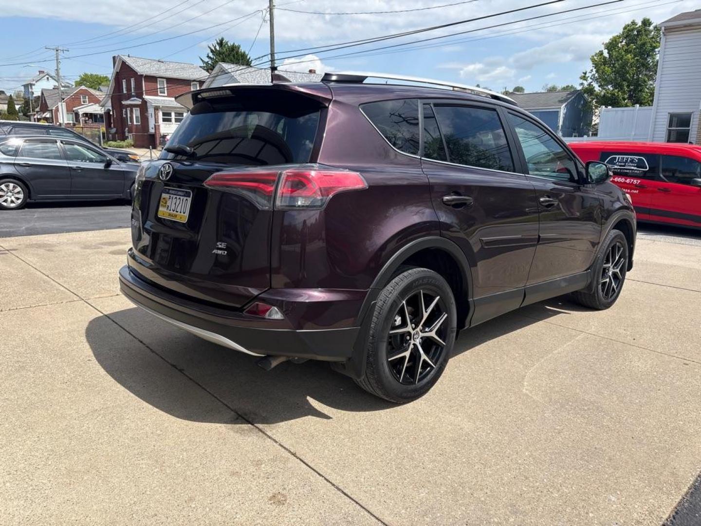 2016 PURPLE TOYOTA RAV4 SE (2T3JFREV6GW) with an 2.5L engine, Automatic transmission, located at 503 First Street, Canonsburg, PA, 15317, (724) 745-0566, 40.266006, -80.178413 - * ONE OWNER! * CLEAN CAR FAX! * AWD * NEW INSPECTION AND FRESH OIL * LEATHER * BACK UP CAMERA * HEATED SEATS 22 CITY / 29 HIGHWAY WE FINANCE! APPLY ONLINE: WWW.USEDCARSCANONSBURGPA.COM CALL US! 724-745-0566 TEXT US! 724-825-1817 - Photo#5