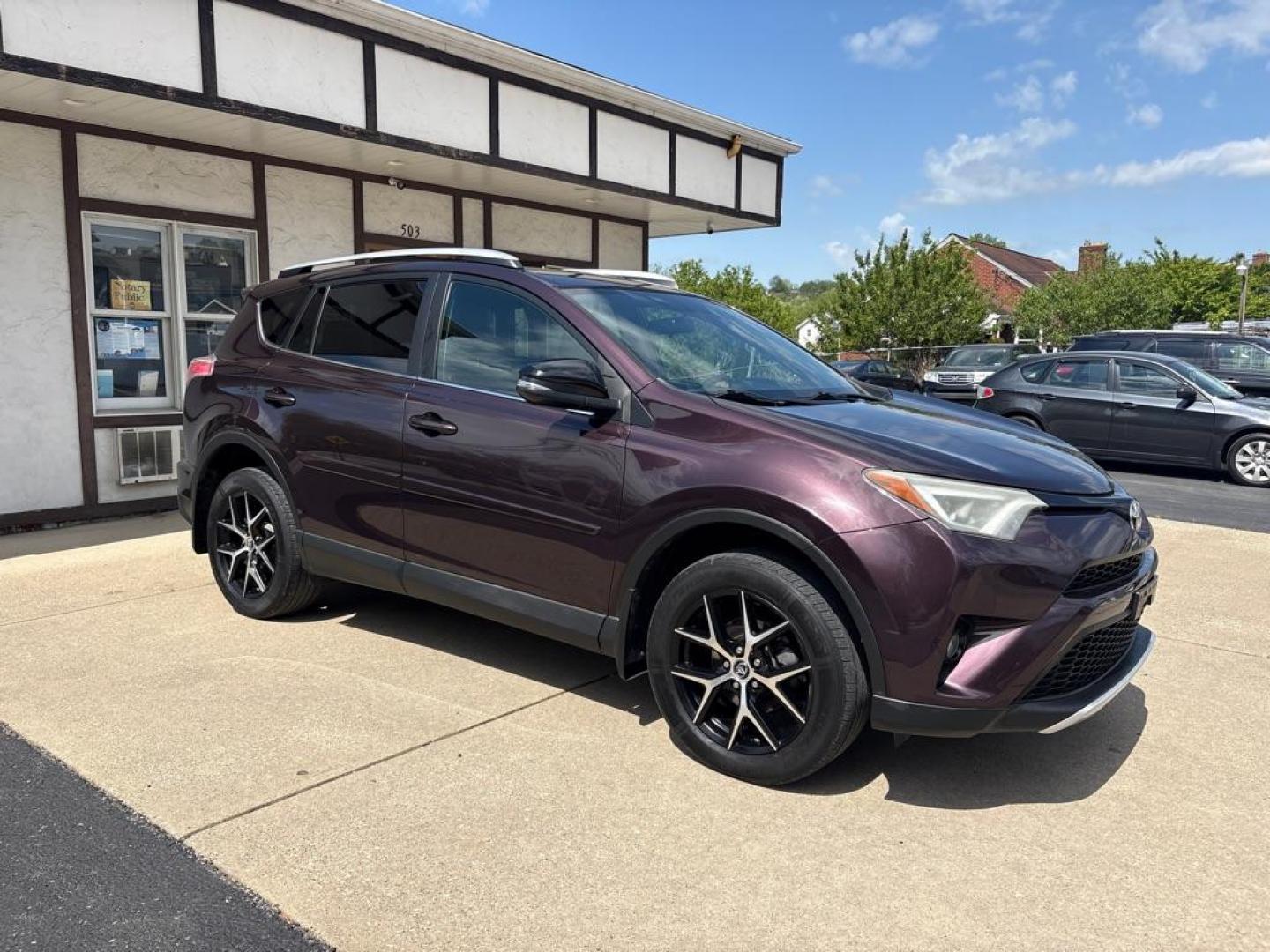 2016 PURPLE TOYOTA RAV4 SE (2T3JFREV6GW) with an 2.5L engine, Automatic transmission, located at 503 First Street, Canonsburg, PA, 15317, (724) 745-0566, 40.266006, -80.178413 - * ONE OWNER! * CLEAN CAR FAX! * AWD * NEW INSPECTION AND FRESH OIL * LEATHER * BACK UP CAMERA * HEATED SEATS 22 CITY / 29 HIGHWAY WE FINANCE! APPLY ONLINE: WWW.USEDCARSCANONSBURGPA.COM CALL US! 724-745-0566 TEXT US! 724-825-1817 - Photo#7