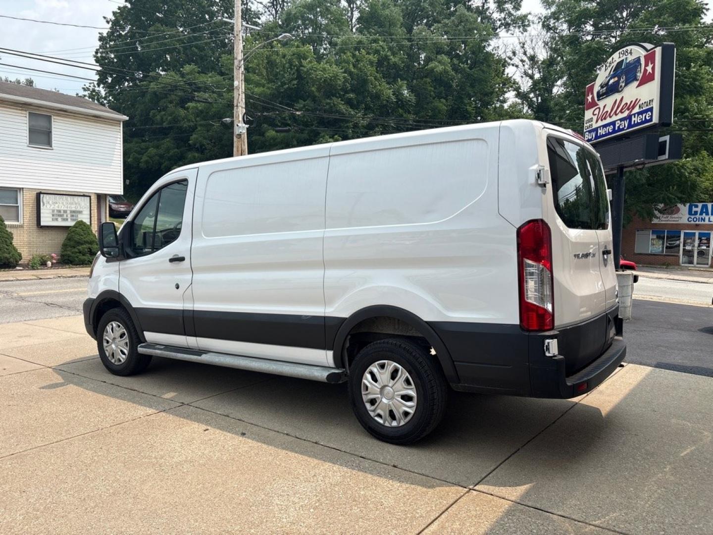 2025 WHITE FORD TRANSIT T-250 (1FTBR1Y8XSK) with an 3.5L engine, Automatic transmission, located at 503 First Street, Canonsburg, PA, 15317, (724) 745-0566, 40.266006, -80.178413- Photo#2