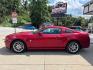 2013 RED FORD MUSTANG (1ZVBP8AM8D5) with an 3.7L engine, Automatic transmission, located at 503 First Street, Canonsburg, PA, 15317, (724) 745-0566, 40.266006, -80.178413- Photo#1