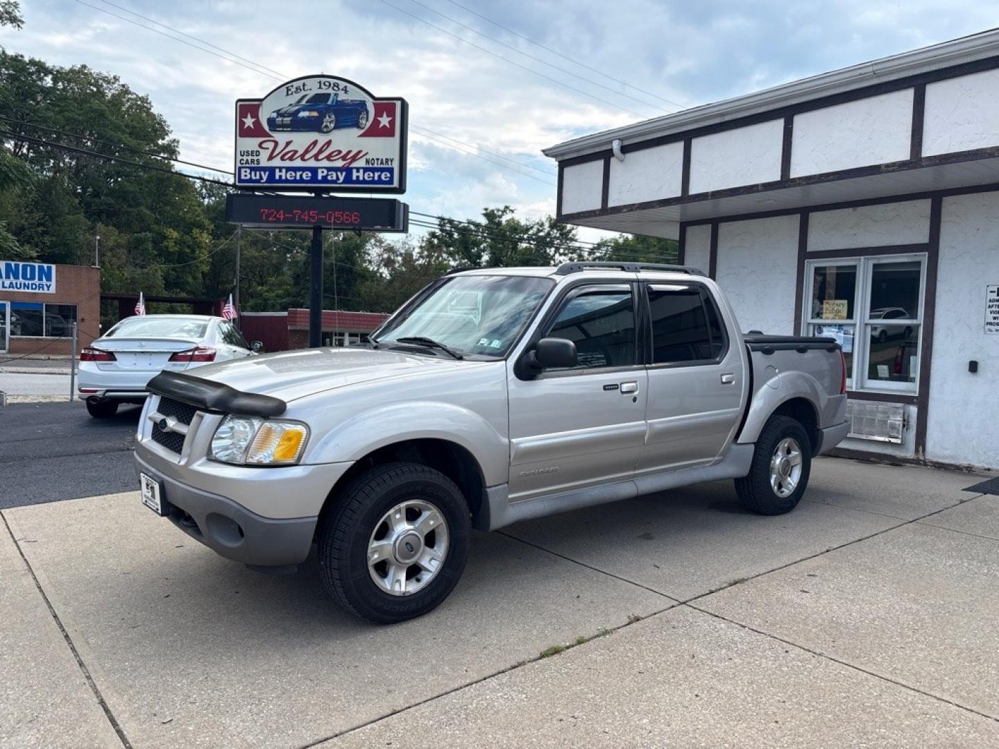 2002 SILVER FORD EXPLORER SPORT (1FMZU77E52U) with an 4.0L engine, Automatic transmission, located at 503 First Street, Canonsburg, PA, 15317, (724) 745-0566, 40.266006, -80.178413- Photo#0