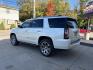 2015 WHITE GMC YUKON DENALI (1GKS2CKJ3FR) with an 6.2L engine, Automatic transmission, located at 503 First Street, Canonsburg, PA, 15317, (724) 745-0566, 40.266006, -80.178413 - THIS VEHICLE IS UNDER CONSIGNMENT CLEAN CAR FAX! ONE OWNER! SUPER CLEAN! MUST SEE! BOSE SURROUND SOUND 3RD ROW 2ND ROW CAPTAIN CHAIRS REAR ENTERTAINMENT TOW PACKAGE SUNROOF HEATED LEATHER SEATS NAVIGATION REAR VIEW CAMERA TRI-ZONE CLIMATE CONTROL WIRELESS CHARGING REMOTE START POWE- Photo#2