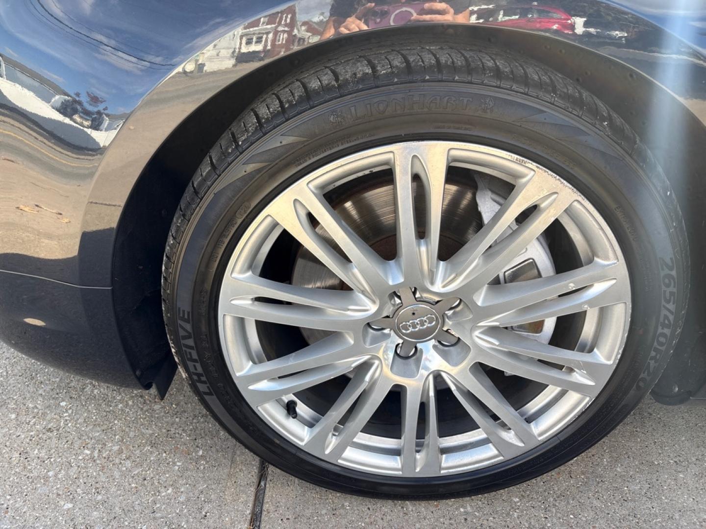 2015 BLUE AUDI A8 L QUATTRO (WAU32AFD8FN) with an 4.0L engine, Automatic transmission, located at 503 First Street, Canonsburg, PA, 15317, (724) 745-0566, 40.266006, -80.178413- Photo#9