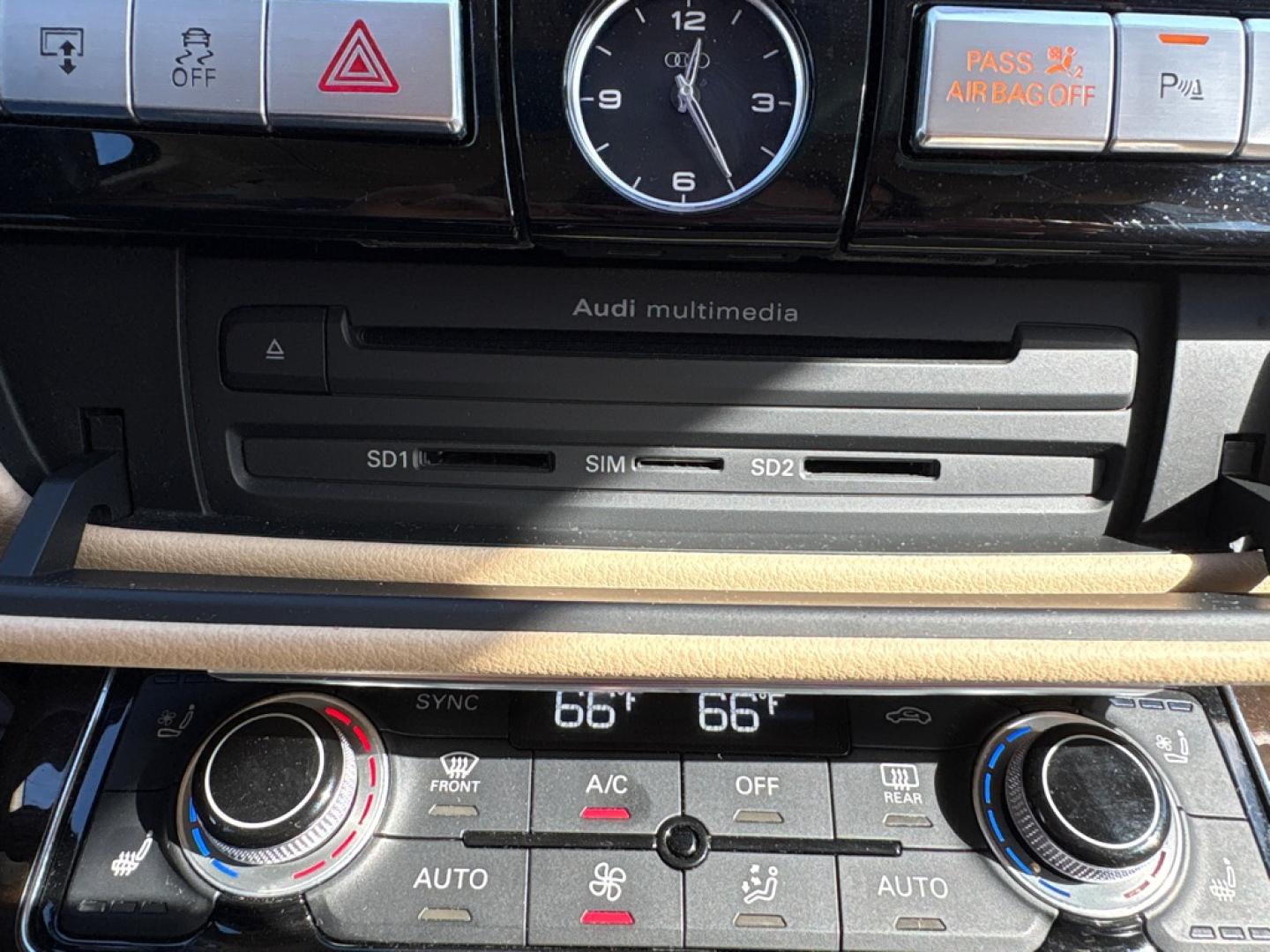 2015 BLUE AUDI A8 L QUATTRO (WAU32AFD8FN) with an 4.0L engine, Automatic transmission, located at 503 First Street, Canonsburg, PA, 15317, (724) 745-0566, 40.266006, -80.178413- Photo#30