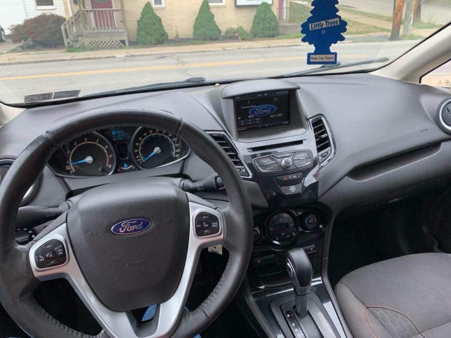 2014 BLACK FORD FIESTA SE (3FADP4BJ7EM) with an 1.6L engine, Automatic transmission, located at 503 First Street, Canonsburg, PA, 15317, (724) 745-0566, 40.266006, -80.178413 - Photo#19