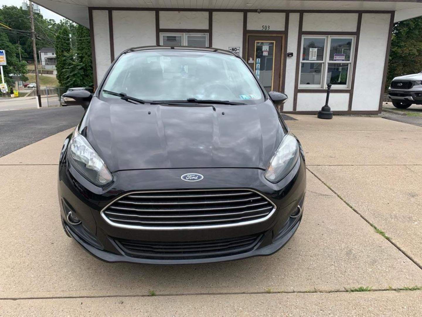 2014 BLACK FORD FIESTA SE (3FADP4BJ7EM) with an 1.6L engine, Automatic transmission, located at 503 First Street, Canonsburg, PA, 15317, (724) 745-0566, 40.266006, -80.178413 - Photo#7